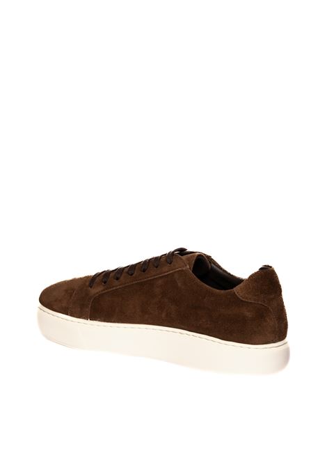 sneaker in camoscio chestnut JEROLD WILTON | 1282LIGHT-CHESTNUT